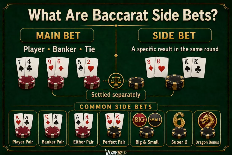 What Are Baccarat Side Bets?