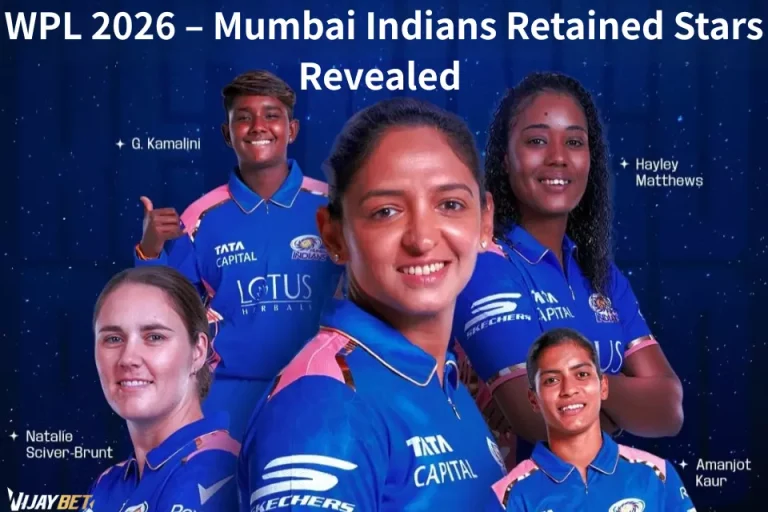 WPL 2026 Mumbai Indians Retained Stars Revealed