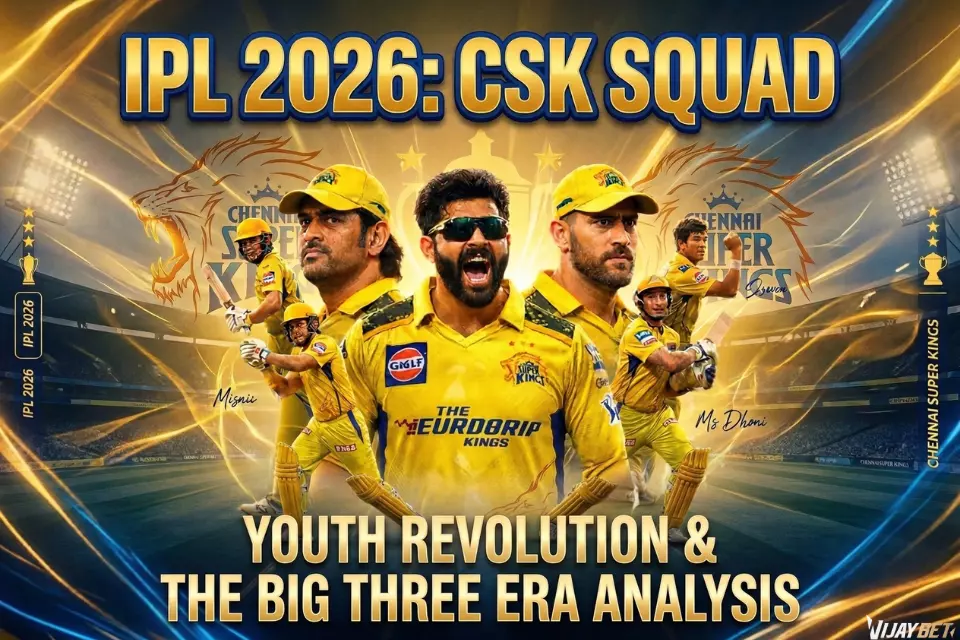 IPL 2026 CSK Squad