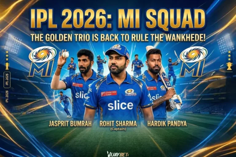 IPL 2026 MI Squad