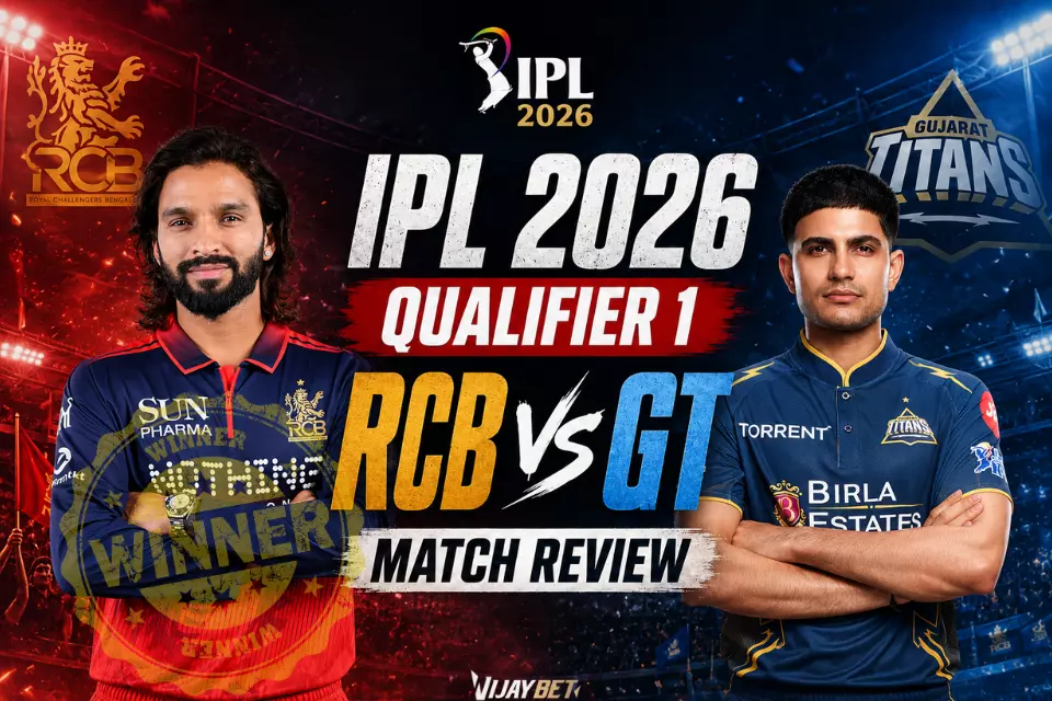 IPL 2026 Qualifier 1 , RCB vs GT – Match Review