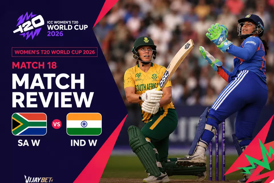 Women's T20 World Cup 2026 Match 18, SA W vs IND W – Match Review