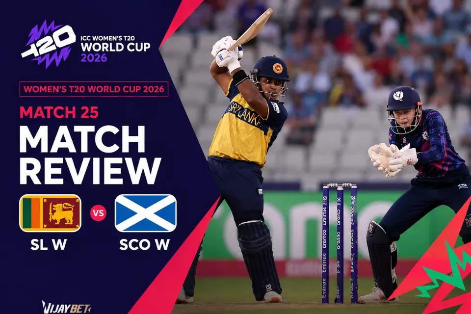 Women’s T20 World Cup 2026 Match 25 , SL W vs SCO W – Match Review