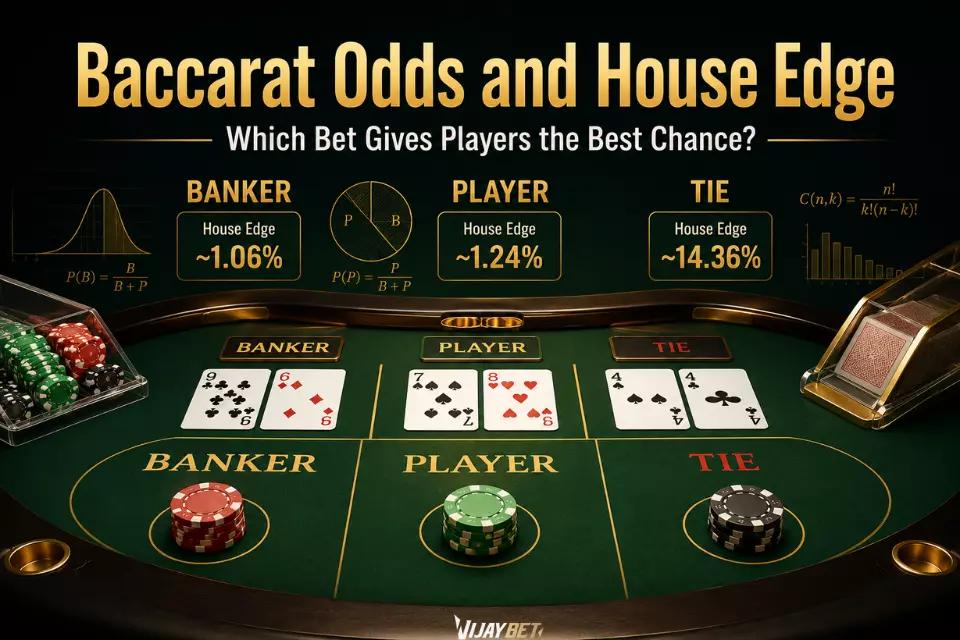 Baccarat Odds and House Edge: Which Bet Gives Players the Best Chance?